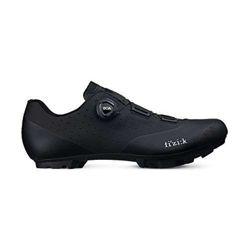 Fizik X3 Overcurve, Zapatillas de Bicicleta Hombre, Negro, 42.5 EU