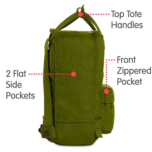 Fjällräven 23549 Mochila tipo casual, Verde (Spring Verde), 29 x 20 x 13 cm, talla única