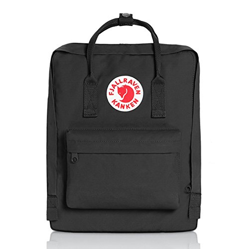 Fjällräven F23510, Mochilla Unisex, Negro (Black), 16 L (13 x 27 x 38 cm)