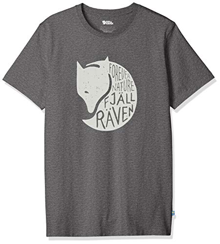 Fjallraven Forever Nature T-Shirt M Camiseta, Hombre, Stone Grey