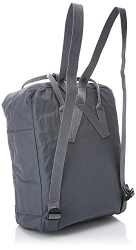 Fjällräven Kånken F23510, Mochilla Unisex, Gris (Super Grey), 16 L (38 x 27 x 13 cm)