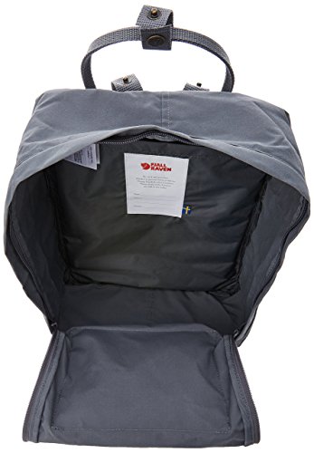 Fjällräven Kånken F23510, Mochilla Unisex, Gris (Super Grey), 16 L (38 x 27 x 13 cm)