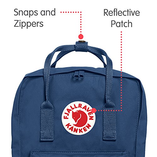 Fjallraven Kånken Laptop 13" Backpack, Unisex Adulto, Blue Ridge, OneSize