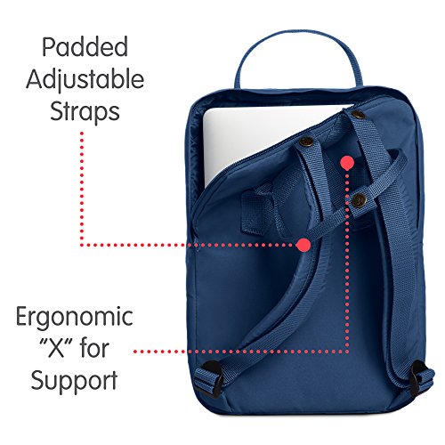 Fjallraven Kånken Laptop 13" Backpack, Unisex Adulto, Blue Ridge, OneSize