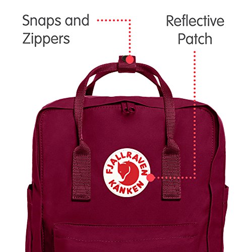 Fjallraven Kånken Laptop 15" Backpack, Unisex Adulto, Plum, OneSize