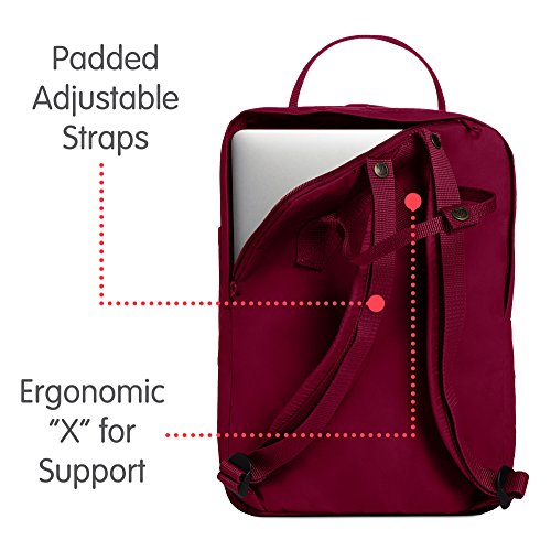 Fjallraven Kånken Laptop 15" Backpack, Unisex Adulto, Plum, OneSize