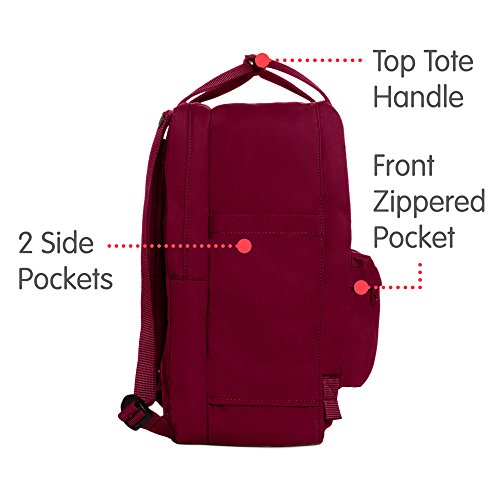 Fjallraven Kånken Laptop 15" Backpack, Unisex Adulto, Plum, OneSize