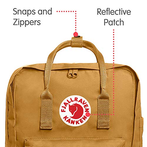 Fjallraven Kånken Laptop 17" Backpack, Unisex Adulto, Acorn, OneSize