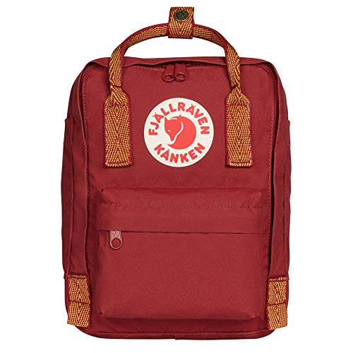 Fjallraven Kanken Mini Backpack, Unisex Adulto, ox Red-Goose Eye, OneSize