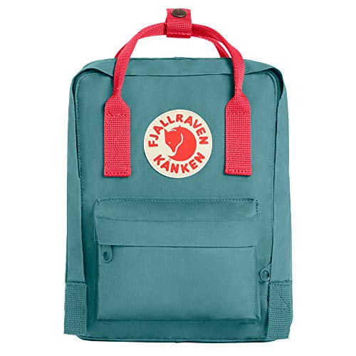 Fjällräven Kånken Mini Mochila de Senderismo Unisex Adulto, Multicolor (Frost Green/Peach Pink), 7 l (29 x 20 x 13 cm)