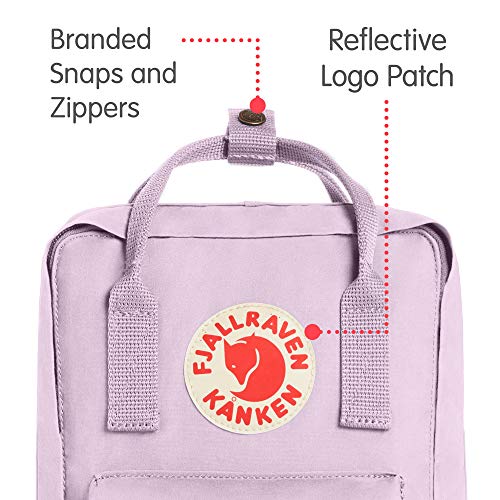 FJALLRAVEN Kanken Mini Sports Backpack, Unisex-Adult, Pastel Lavender, One Size