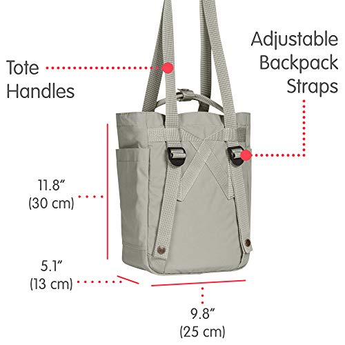 Fjallraven Kanken Totepack Mini Sports Backpack, Unisex-Adult, Fog, One Size