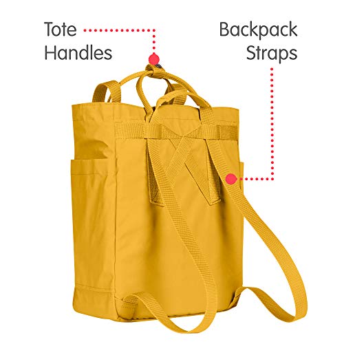 Fjallraven Kånken Totepack Sports Backpack, Unisex-Adult, Ochre, One Size