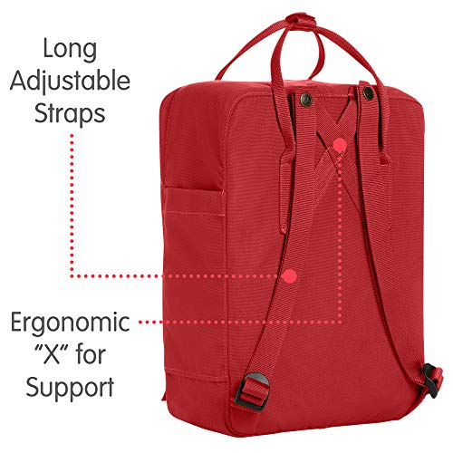 Fjallraven Re-Kånken Backpack, Unisex Adulto, Red, Talla Única