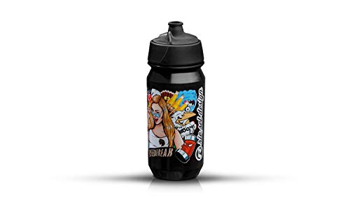 Flas:che Bottle di Riesel Design bottiglia da 0,5 l-Stickerbomb2018