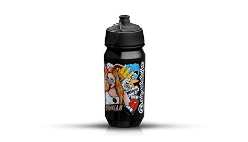 Flas:che Bottle di Riesel Design bottiglia da 0,5 l-Stickerbomb2018