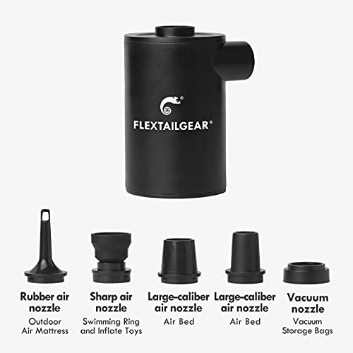 FLEXTAILGEAR MAX PUMP 2020 bomba de aire portátil con batería de 3600 Ma bomba de aire recargable USD inflado desinflado rápidos utilizado para colchón de aire juguetes de piscina