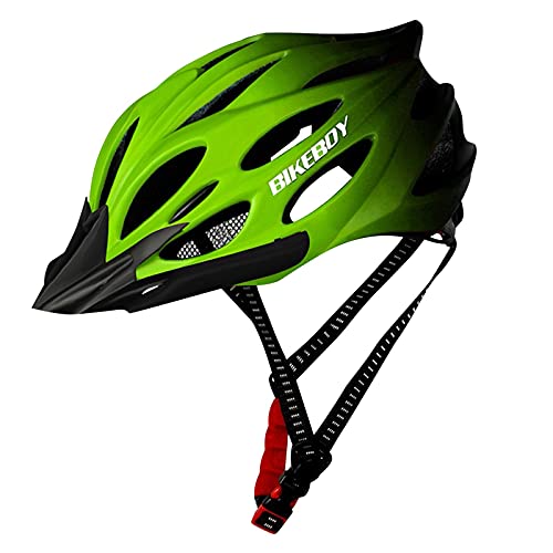 Flu Casco Bicicleta Adulto MTB Road Bicicleta Casco de Bicicleta Adulto Montaña Adultos Deportes Al Aire Libre Casco de Seguridad para Adultos Ligero Casco De Bicicleta para Hombres y Mujeres.