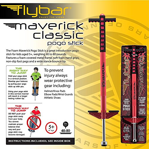 Flybar Maverick pogostick Red