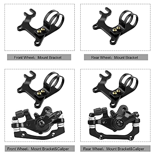 Flytise Bike Disc Brake Bracket - Freno para bicicleta de montaña Mounta