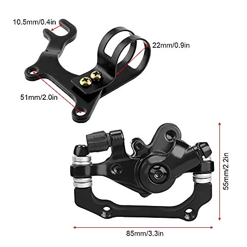 Flytise Bike Disc Brake Bracket - Freno para bicicleta de montaña Mounta