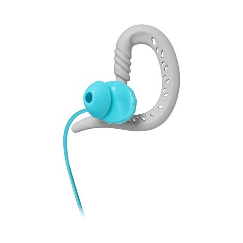 Focus 300 - Auriculares con diseño Deportivo (Tipo intraural, Resistente al Sudor, micrófono, 20-20000 Hz), Color Azul/Gris
