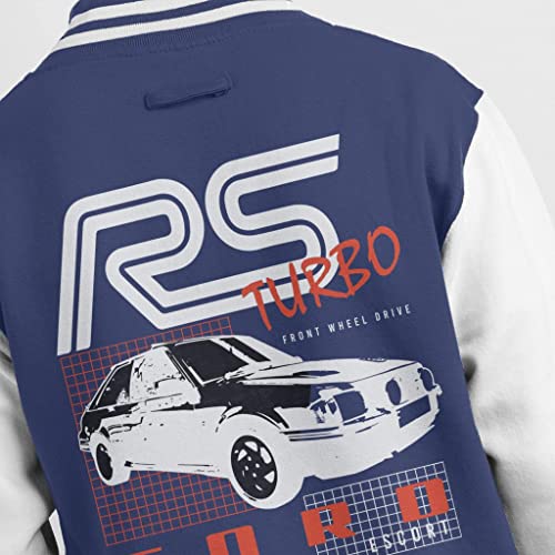 Ford Escort RS Turbo Front Wheel Drive Men's Varsity Jacket