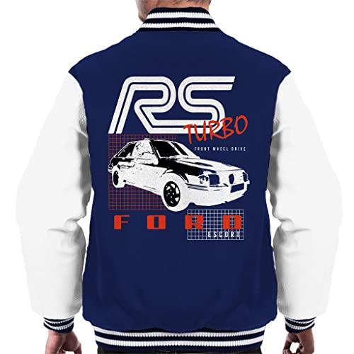 Ford Escort RS Turbo Front Wheel Drive Men's Varsity Jacket
