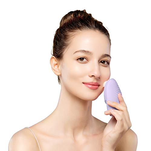 FOREO LUNA 3, cepillo de limpieza facial y masaje reafirmante para piel sensible, ultra higiénico, 16 intensidades, 650 usos por carga USB, conexión por app, impermeable, 2 años de garantía