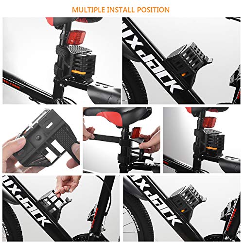 FORMIZON Candado Plegable para Bicicleta, Cerradura de Bicicleta, Candado Plegable Antirrobo Cerradura Dura Cadena 85cm con Llaves y Soporte de Bloqueo para Bicicleta de Montaña/Carreras/BMX/MTB