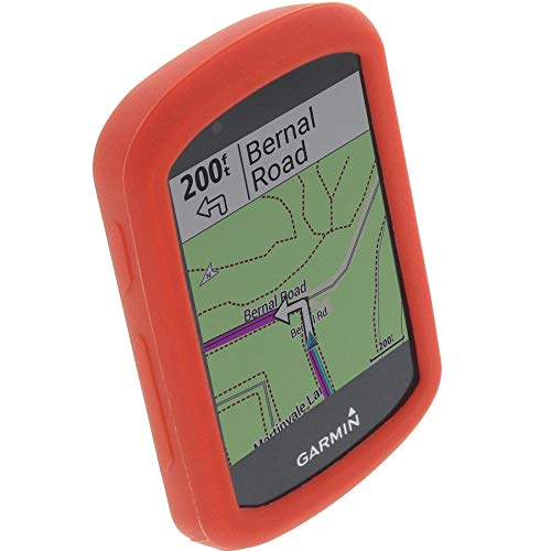 foto-kontor Funda para Garmin Edge 530 Protectora Silicona Carcasa protección roja