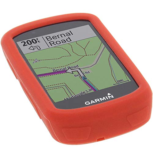 foto-kontor Funda para Garmin Edge 530 Protectora Silicona Carcasa protección roja