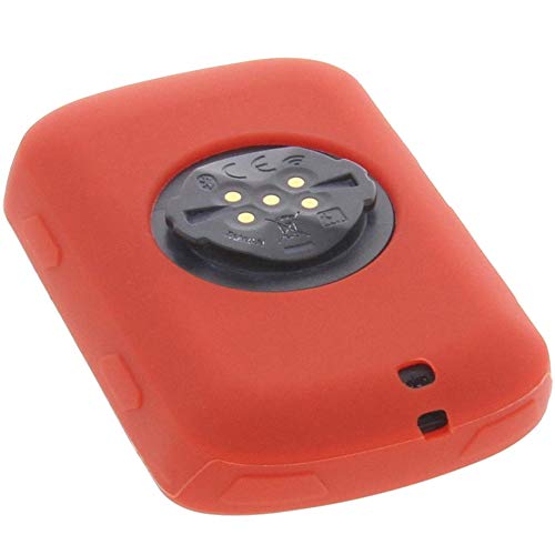 foto-kontor Funda para Garmin Edge 530 Protectora Silicona Carcasa protección roja