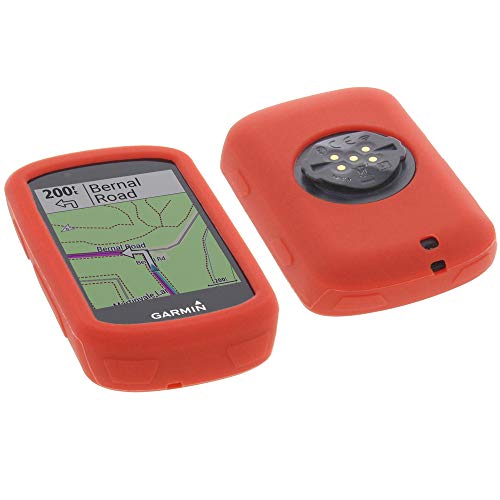 foto-kontor Funda para Garmin Edge 530 Protectora Silicona Carcasa protección roja