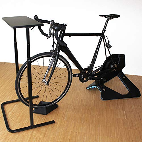 foto-kontor Mesa de Bicicleta para Entrenamiento de Rodillos de Bicicleta Mesa de Entrenamiento de Bicicleta de Interior Ajustable en Altura Entrenador de Rodillos de Entrenamiento Inteligente