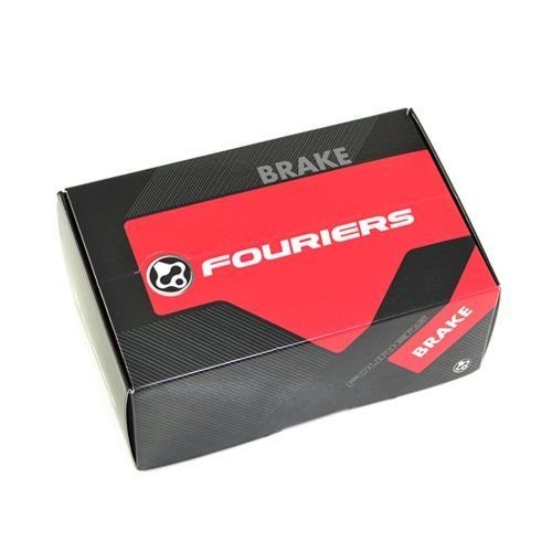 Fouriers BR-S005 Direct Mount Aero V-Brake Set, delantero y trasero, para Giant Propel, negro, DS1100