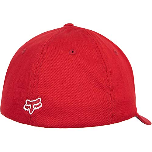 Fox Gorra Flex 45 Flexfit., rojo/blanco, S/M