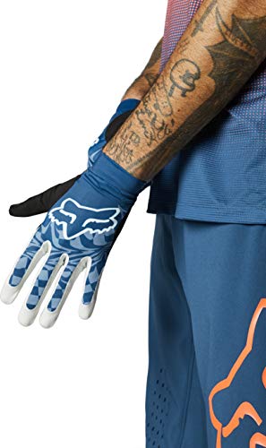 FOX Guantes Largos Flexair Azul - Talla: M