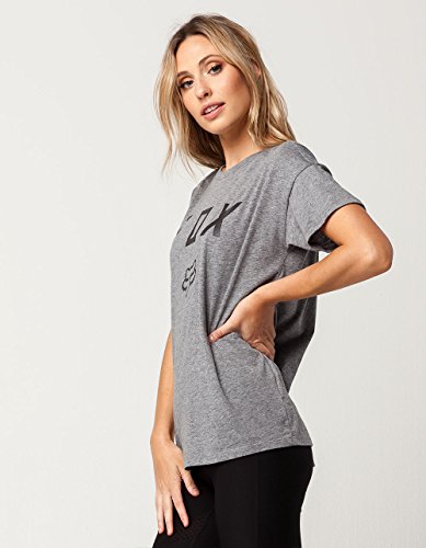 Fox Lady District - Camiseta (talla M), color gris