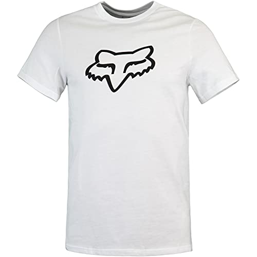 Fox Legacy - Camiseta para hombre negro/blanco XL