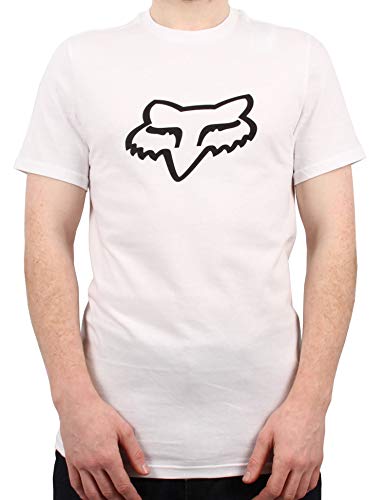 Fox Legacy Head Ss Tee Optical White