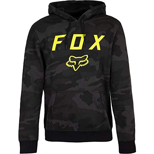 Fox Legacy Moth Camo - Sudadera con capucha para hombre Negro M