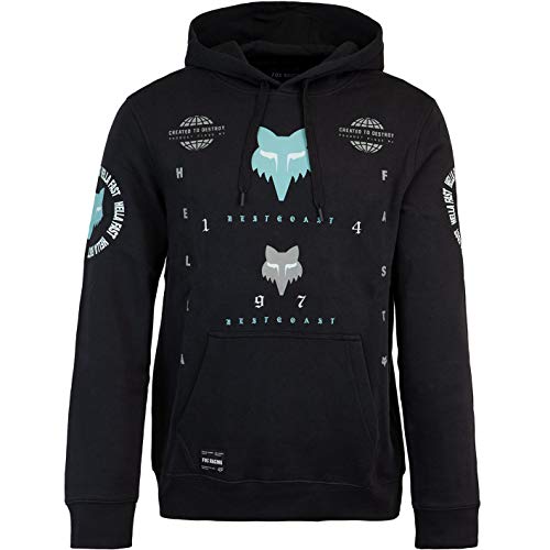 Fox Mawlr - Sudadera con capucha para hombre Negro XL