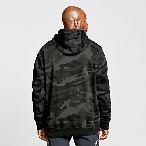 Fox Men's Legacy Head Long Sleeve Pullover Hoodie Black Camo M