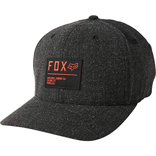 FOX Non Stop Flexfit 2021 - Gorra para hombre, talla L/XL, color negro