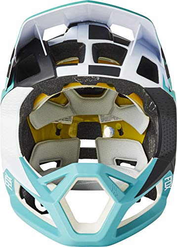 Fox Proframe Helmet Blocked, Ce Teal