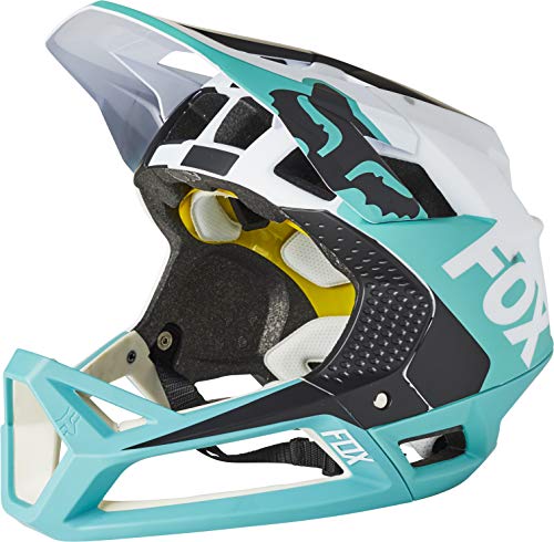 Fox Proframe Helmet Blocked, Ce Teal