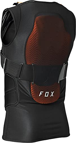 Fox Racing BaseFRAME PRO D30 - Chaleco de motocross, color negro, mediano