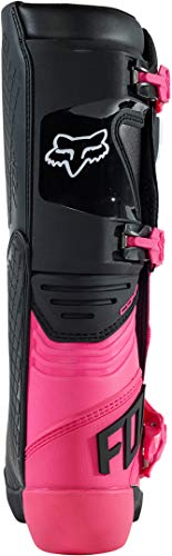 Fox Racing Bota de mujer Comp - Hebilla, mujer COMP BOOT - Hebilla, Mujer, Botas Comp para mujer con hebilla, Negro y rosa, 9 UK