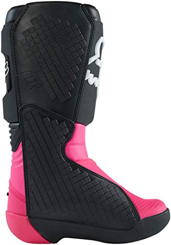 Fox Racing Bota de mujer Comp - Hebilla, mujer COMP BOOT - Hebilla, Mujer, Botas Comp para mujer con hebilla, Negro y rosa, 9 UK